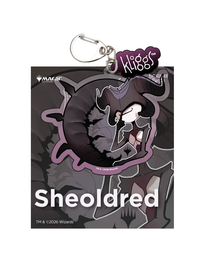 Gatherers Tavern - Sheoldred, The Apocalypse Kliggs Keychain