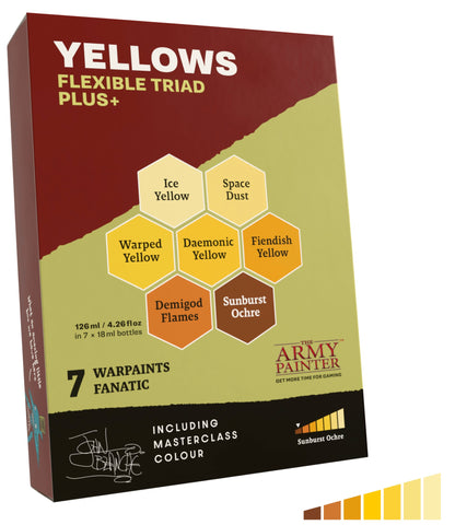 Warpaints Fanatic: Flexible Triad PLUS - Yellows