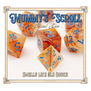 Mummy's Scroll Scented Dice