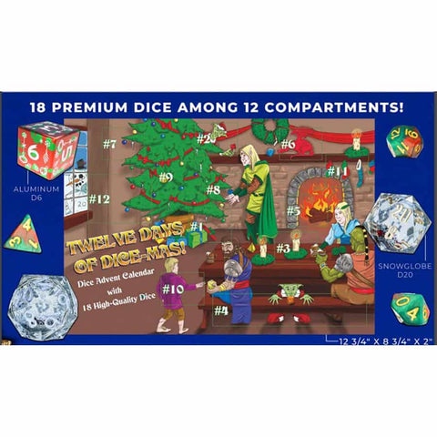 Sirius Dice: Twelve Days of Dice-mas