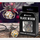SIRIUS DICE: D20 NECKLACE: BLACK WIDOW