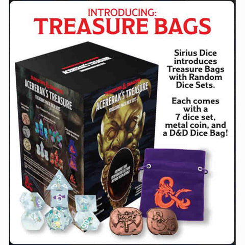 D&D: Acererak's Treasure Pack (RPG 7 Dice Set)