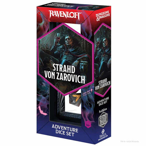 Sirius Dice: Strahd von Zarovich 7 Count Adventure Dice (Sharp Edged)