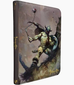 UP Artist Spotlight Frank Frazetta - Warrior with Ball and Chain - 9 Pocket Zippered PRO Binder