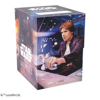 Star Wars Unlimited Deck Box: Soft Crate (Han Solo/Millennium Falcon)