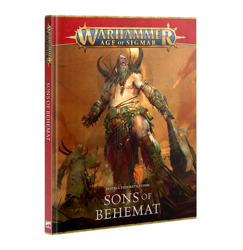 Battletome: Sons of Behemat Preorder (Available 09/26)