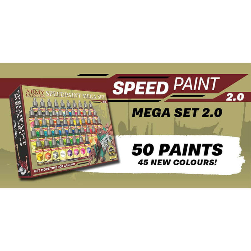 Army Painter - Warpaints Speedpaint Mega Set 2.0