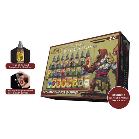 Army Painter - Warpaints Speedpaint Most Wanted Set 2.0