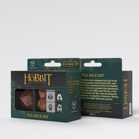 Q-Workshop: The Hobbit TCG Dice Set - Ember Hearth