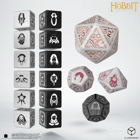 Q-Workshop: The Hobbit TCG Dice Set - Radiant Dawn