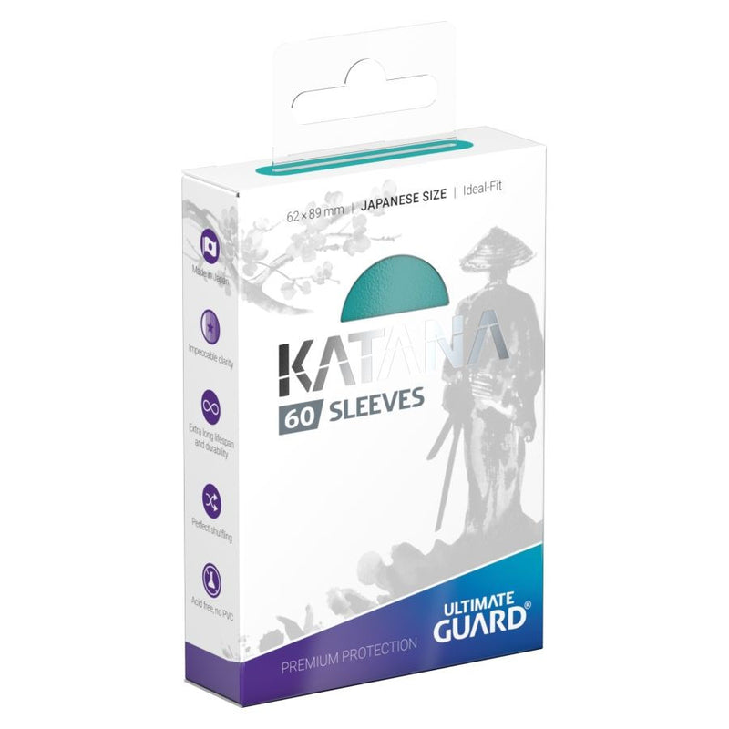 Katana Sleeves (JP) Turquoise (60ct)