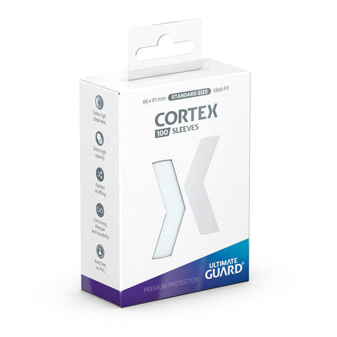 Cortex Sleeves: Matte Transparent (100)