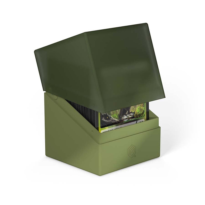 ULTIMATE GUARD: DECK CASE BOULDER 100: KATANA: THE SHOGUN'S JOURNEY (PART 3): SOUSHIN (Green)