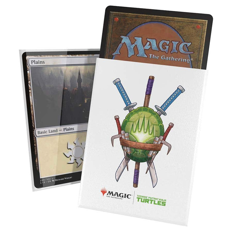 Ultimate Guard: Teenage Mutant Ninja Turtles Art Sleeves - Turtle Planeswalker Symbol
