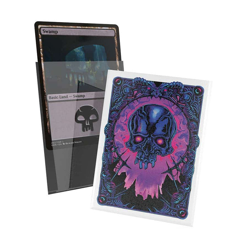 Sleeves Mana Token Swamp Black