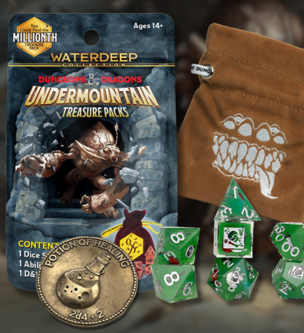 Sirius Dice D&D Undermountain Treasure Packs