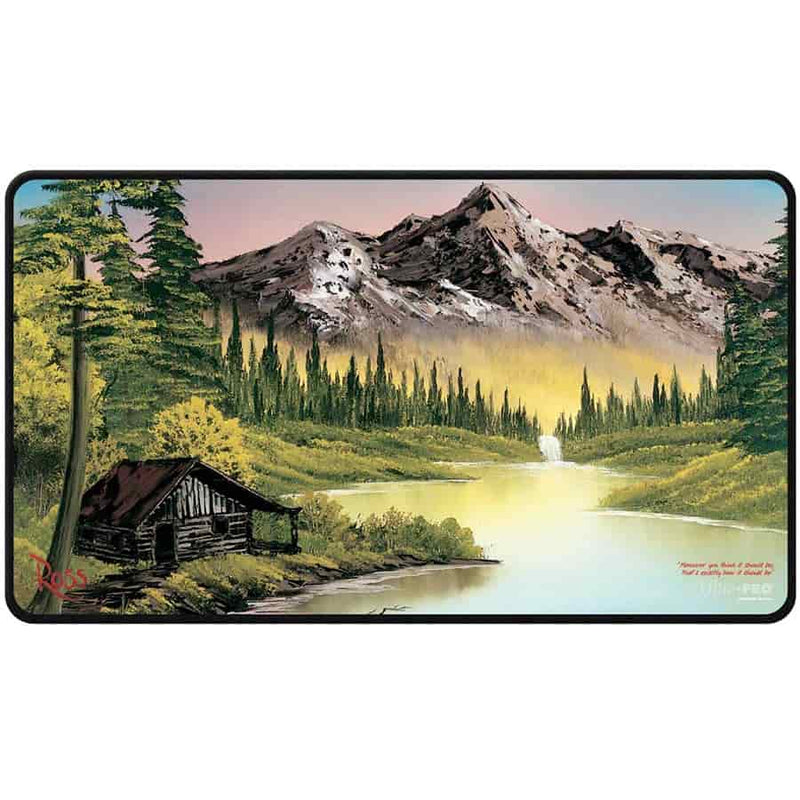 Mountain Retreat - UltraPRO Stitched Edge Playmat - Bob Ross