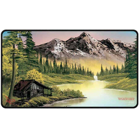 Mountain Retreat - UltraPRO Stitched Edge Playmat - Bob Ross