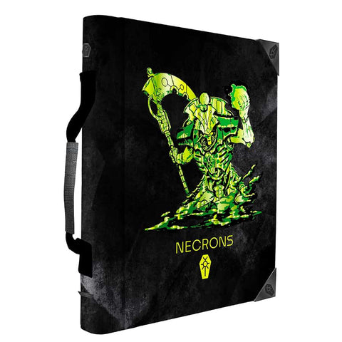 Ultra Pro: WARHAMMER 40: NECRON CODEX ALIGNED: DEBOSSED AND PRINTED CODEX BOOK FOLIO