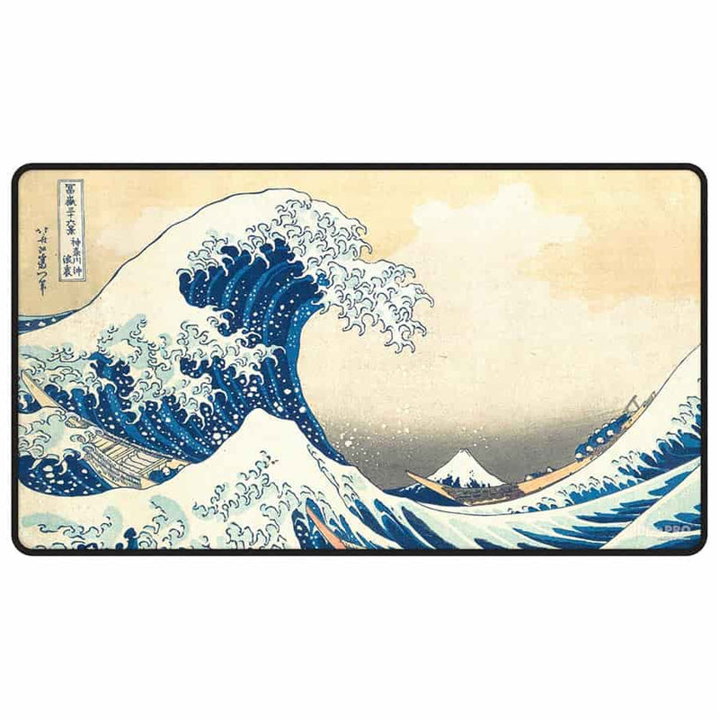Ultra Pro: - Fine Art - Stitched Great Wave Off Kanagawa Playmat
