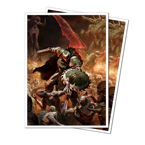 Ultra PRO: APEX Deck Protector Sleeves - Doom Sleeves #1 (Bethesda 105-pack)