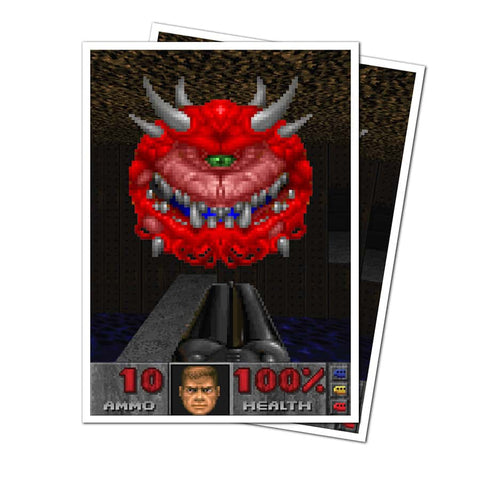 Ultra PRO: APEX Deck Protector Sleeves - Cacodemon (Bethesda 105-pack)