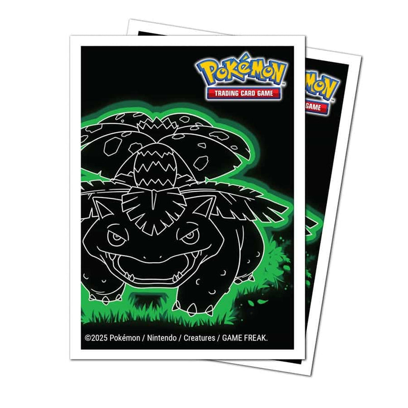 Ultra Pro Pokemon Neon Kanto Venusaur 105ct Apex Sleeve