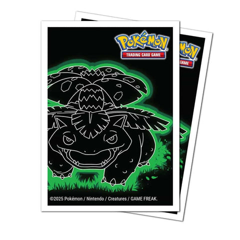 Ultra Pro Pokemon Neon Kanto Venusaur 105ct Apex Sleeve