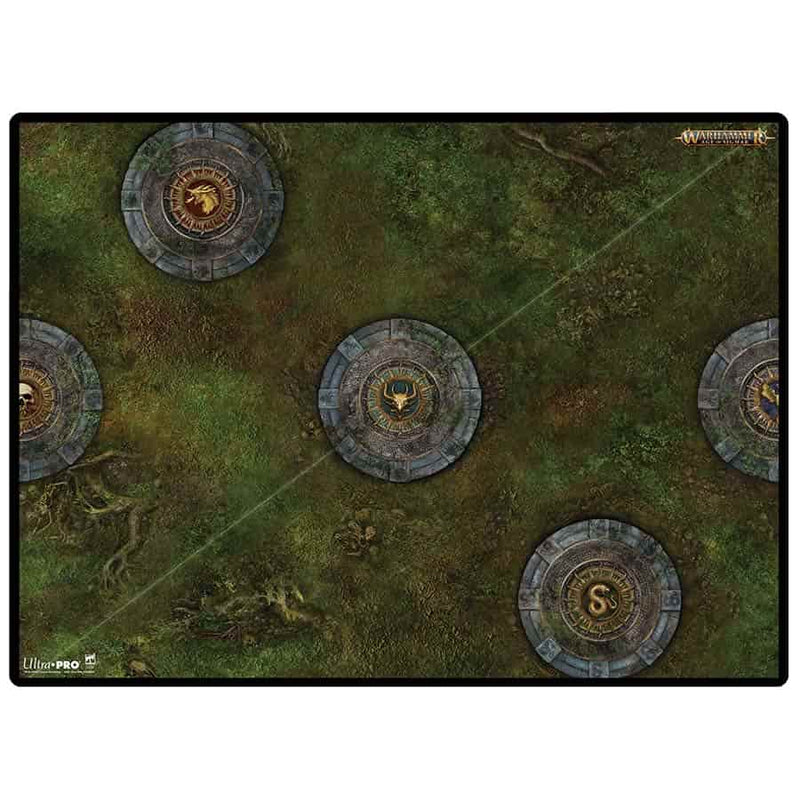 Ultra Pro: Warhammer Spearhead - Fire and Jade B Battle Mat