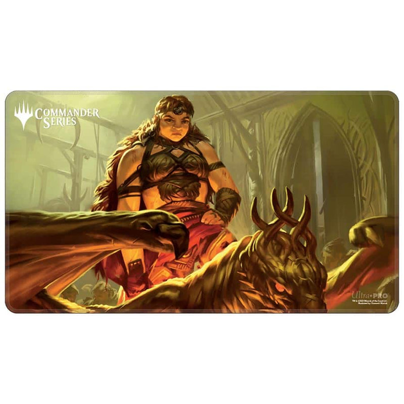 Magda, Brazen Outlaw - UltraPRO Stitched Edge Playmat - Commander Series