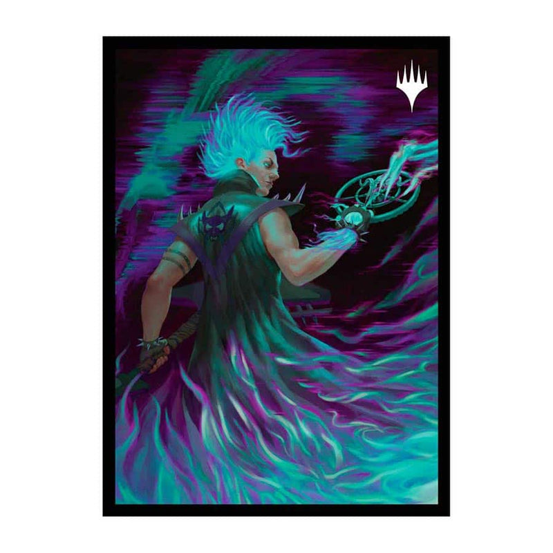 Ultra Pro Aetherdrift Sleeves 100ct - Winter, Cursed Rider