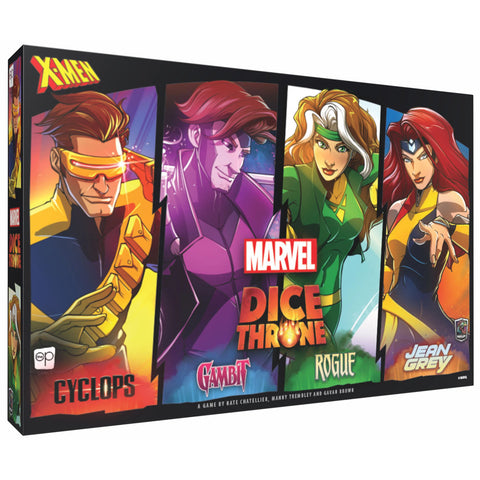 Marvel Dice Throne: X-Men – Cyclops v. Gambit v. Rogue v. Jean Grey (2025)