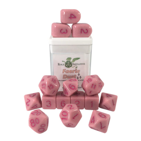 Dice Set (15) - Faerie Dust - arch'd4