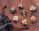 Gemstone Dice: Unikite - 7pc Set (12mm)