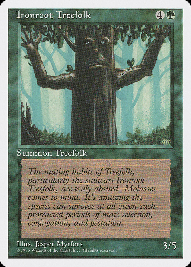 Ironroot Treefolk [Fourth Edition]