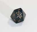 Gemstone Dice: Bloodstone - 7pc Set (12mm)