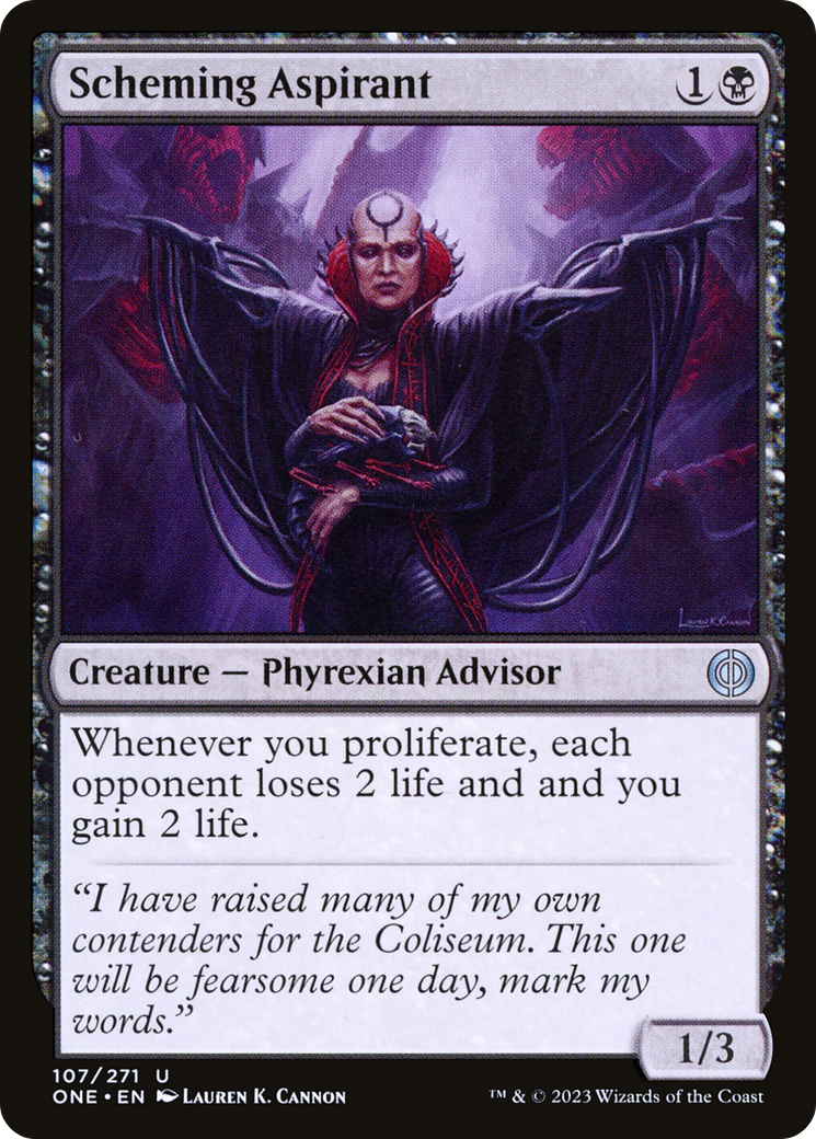 Scheming Aspirant [Phyrexia: All Will Be One]
