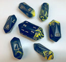 Crystal Dice: Oblivion Yellow - 7pc RPG Set