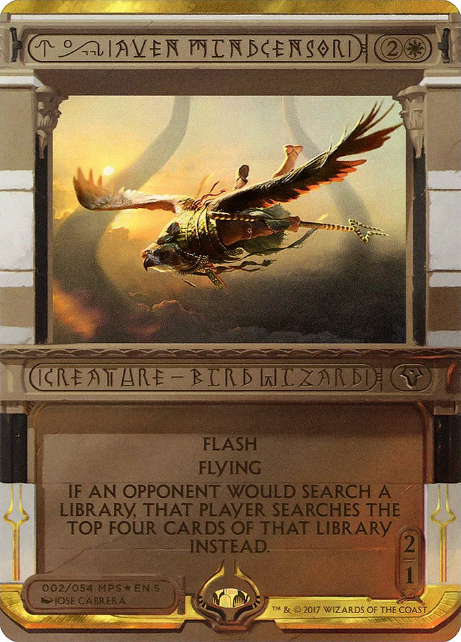 Aven Mindcensor (Invocation) [Amonkhet Invocations]