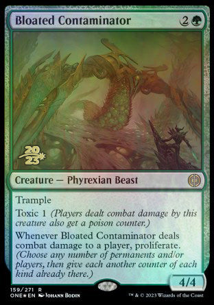 Bloated Contaminator [Phyrexia: All Will Be One Prerelease Promos]