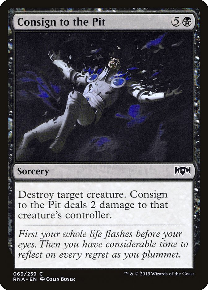Consign to the Pit [Ravnica Allegiance]