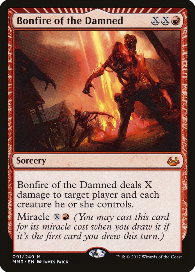 Bonfire of the Damned [Modern Masters 2017]