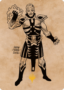 Jon Irenicus, Shattered One Art Card (67) (Gold-Stamped) [Commander Legends: Battle for Baldur's Gate Art Series]