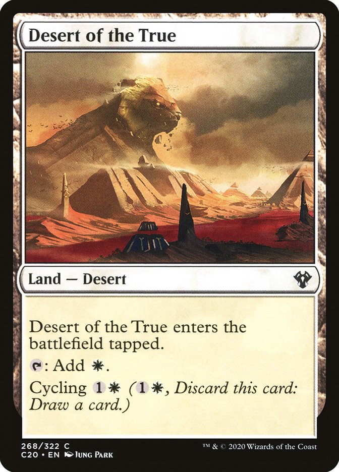 Desert of the True [Commander 2020]