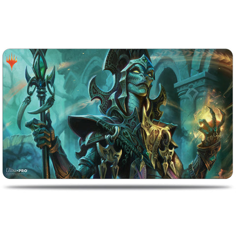 An image of the Commander 2019 - Kadena, Slinking Sorcerer Playmat playmat