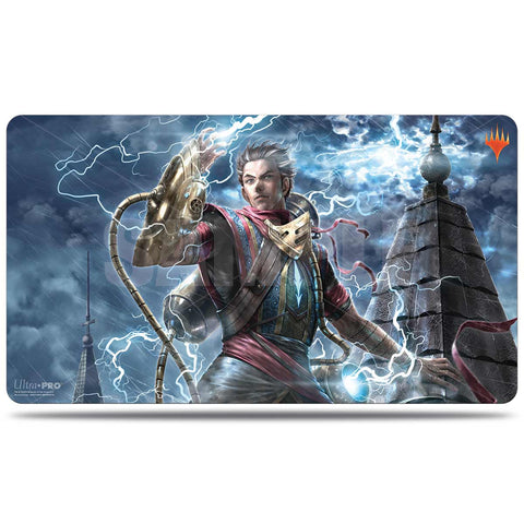 An image of the War of the Spark Alternate Art - Ral Zarek Playmat playmat