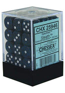 Picture of the Dice: 36 Stealth Speckled 12mm D6 Dice Block (12) - CHX25946