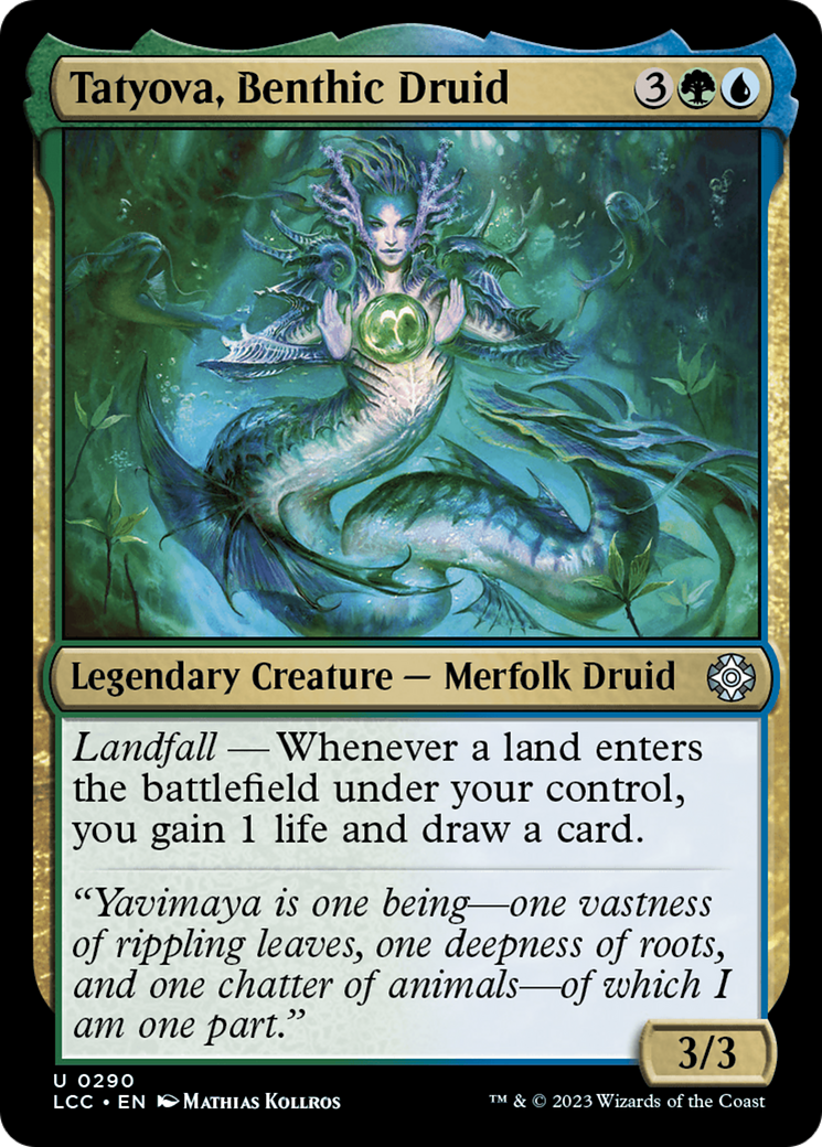 Tatyova, Benthic Druid [The Lost Caverns of Ixalan Commander]