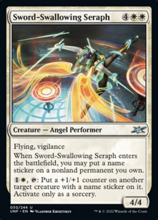 Sword-Swallowing Seraph [Unfinity]