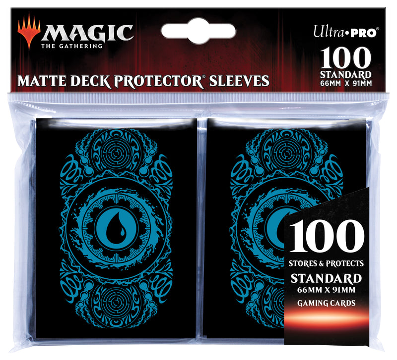 Ultra PRO: Standard 100ct Sleeves - Mana 7 (Island)